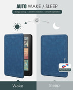 MoKo Case for 7" Kindle Paperwhite 12th Gen&Colorsoft 2024, Agave Green