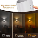 L LOHAS LED Night Lights Plug into Wall, Dimmable Night Light 2 Pack