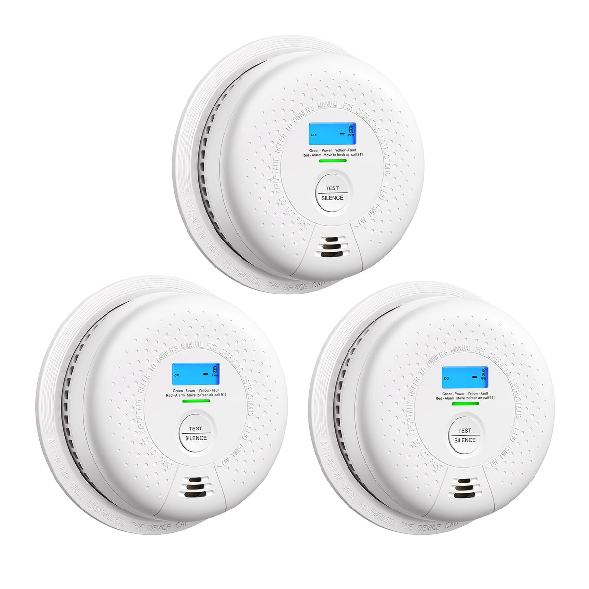 X-Sense Smoke Detector and Carbon Monoxide Detector, SC01, 1-Pack