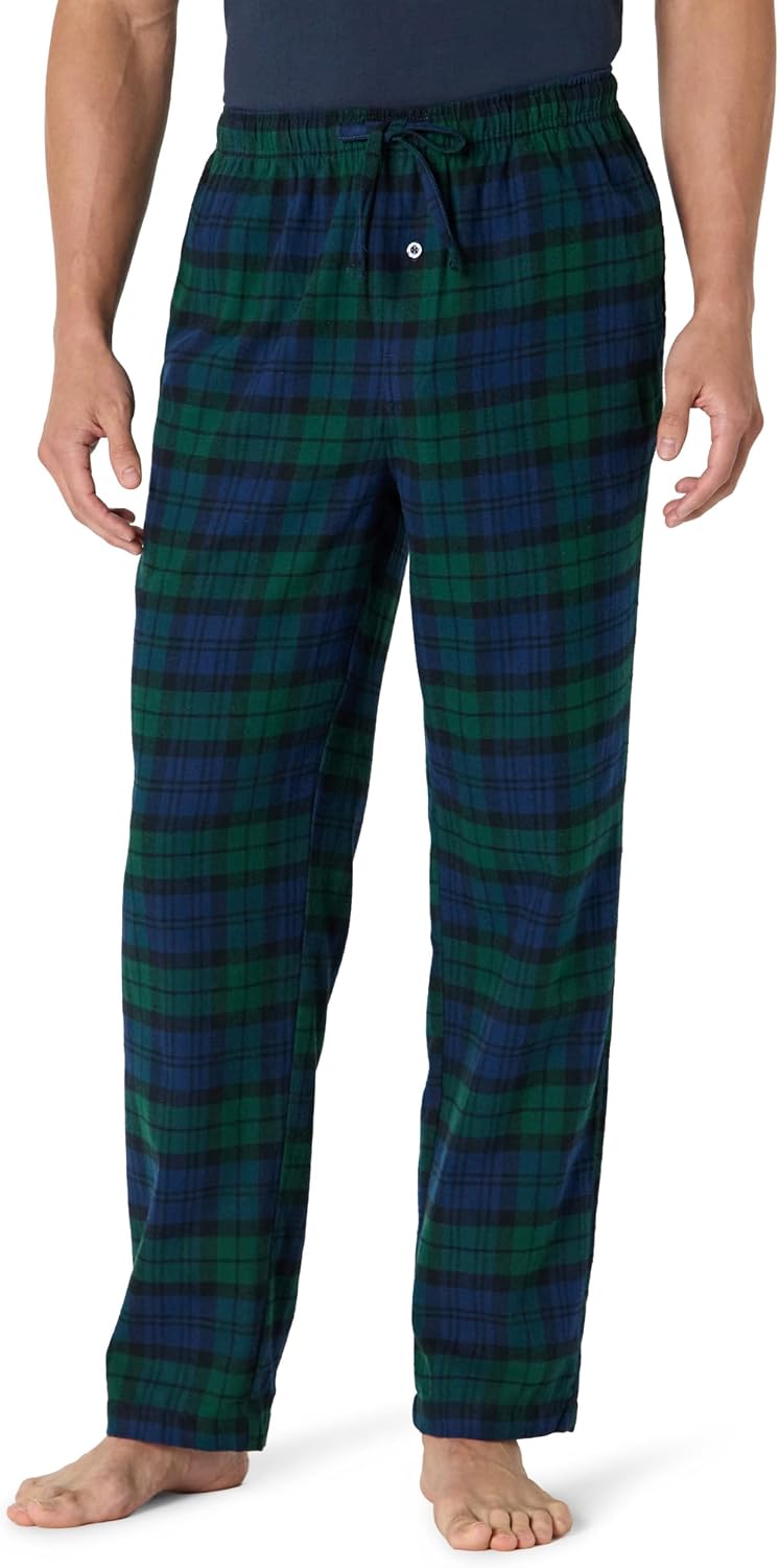 Amazon Essentials Men's Breathable Flannel Pyjama Bottoms (Available in Big & Tall)