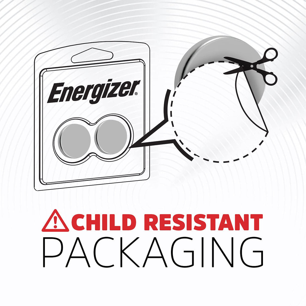 Energizer CR2025 Batteries (4 Pack) - Lithium 3V Coin Battery