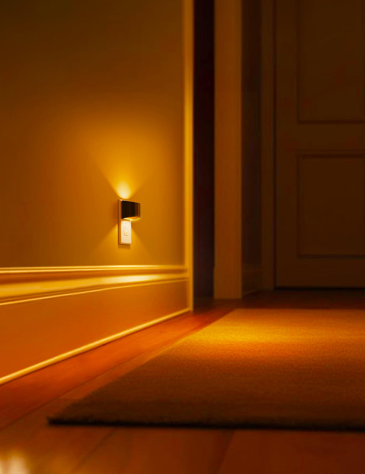 L LOHAS LED Night Lights Plug into Wall, Dimmable Night Light 2 Pack