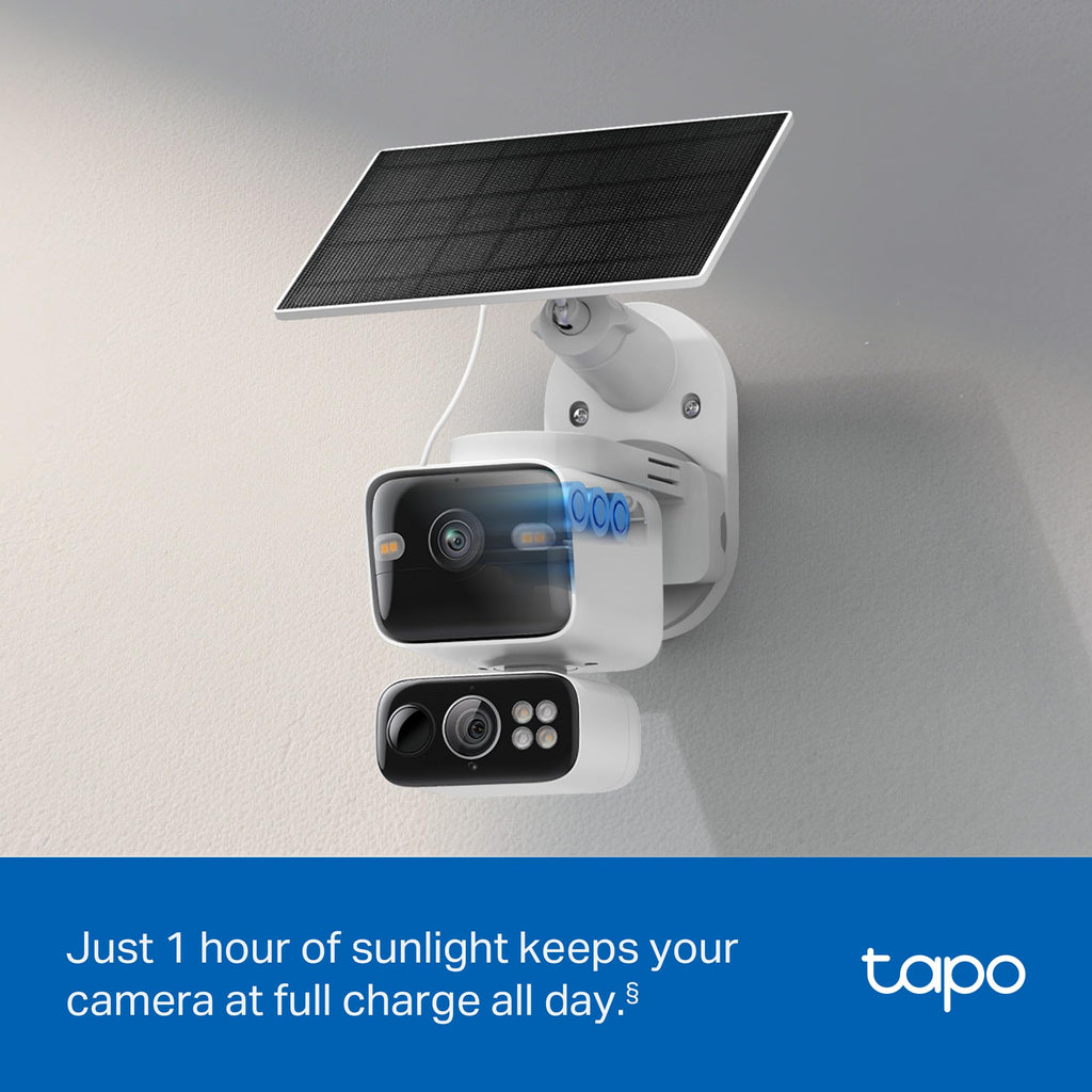 Tapo C615F KIT 2K 3MP Solar Floodlight Outdoor Security Camera Wireless