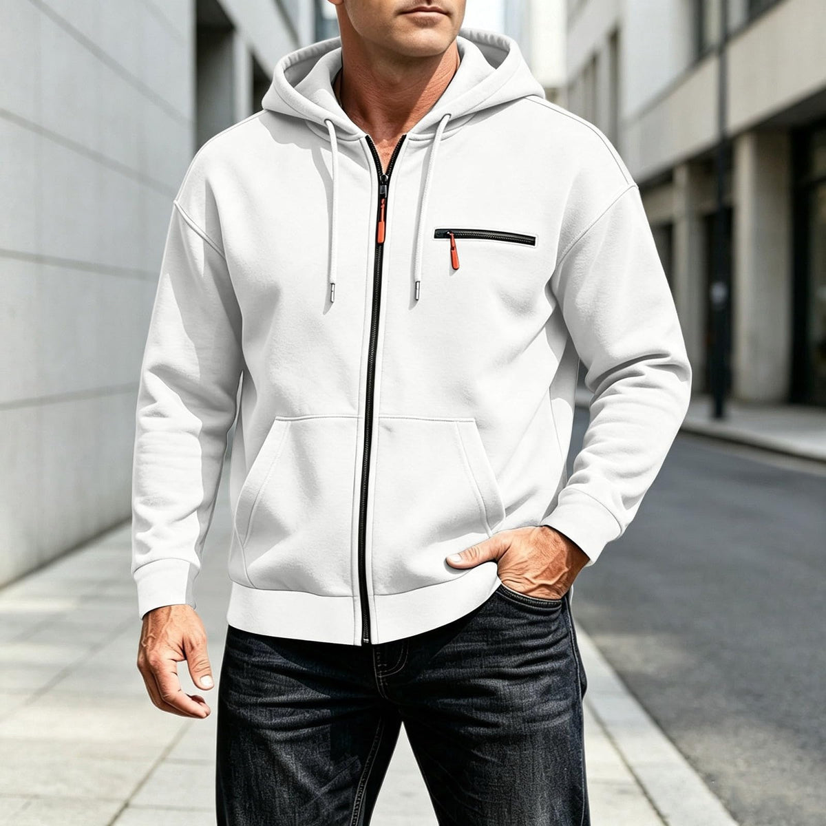 Hoodies for Men Uk Oversized Pullover Hoodie Casual Sweatshirts Slim Fit Jacket with Drawstring Hood and Pocket Streetwear Hoody Top Winter Jumper