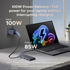 UGREEN Laptop Docking Station Dual Monitor, Dual 4K@60Hz 7-in-1 USB C Hub