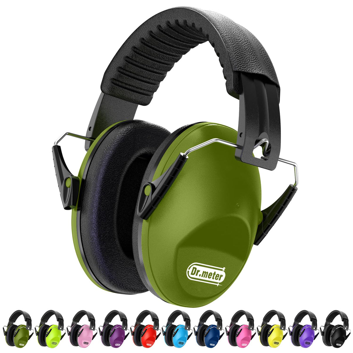 Dr.meter EM100 Noise Cancelling Headphones for Kids Adults, Ear Muffs