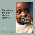 Tommee Tippee Ultra-Light StayPut Night Glow Soother 0-6m Pack of 2