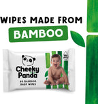The Cheeky Panda Bamboo Biodegradable Baby Wipes Multipack | 99% Purified Water, Suitable for Sensitive Skin | Dermatologically Tested