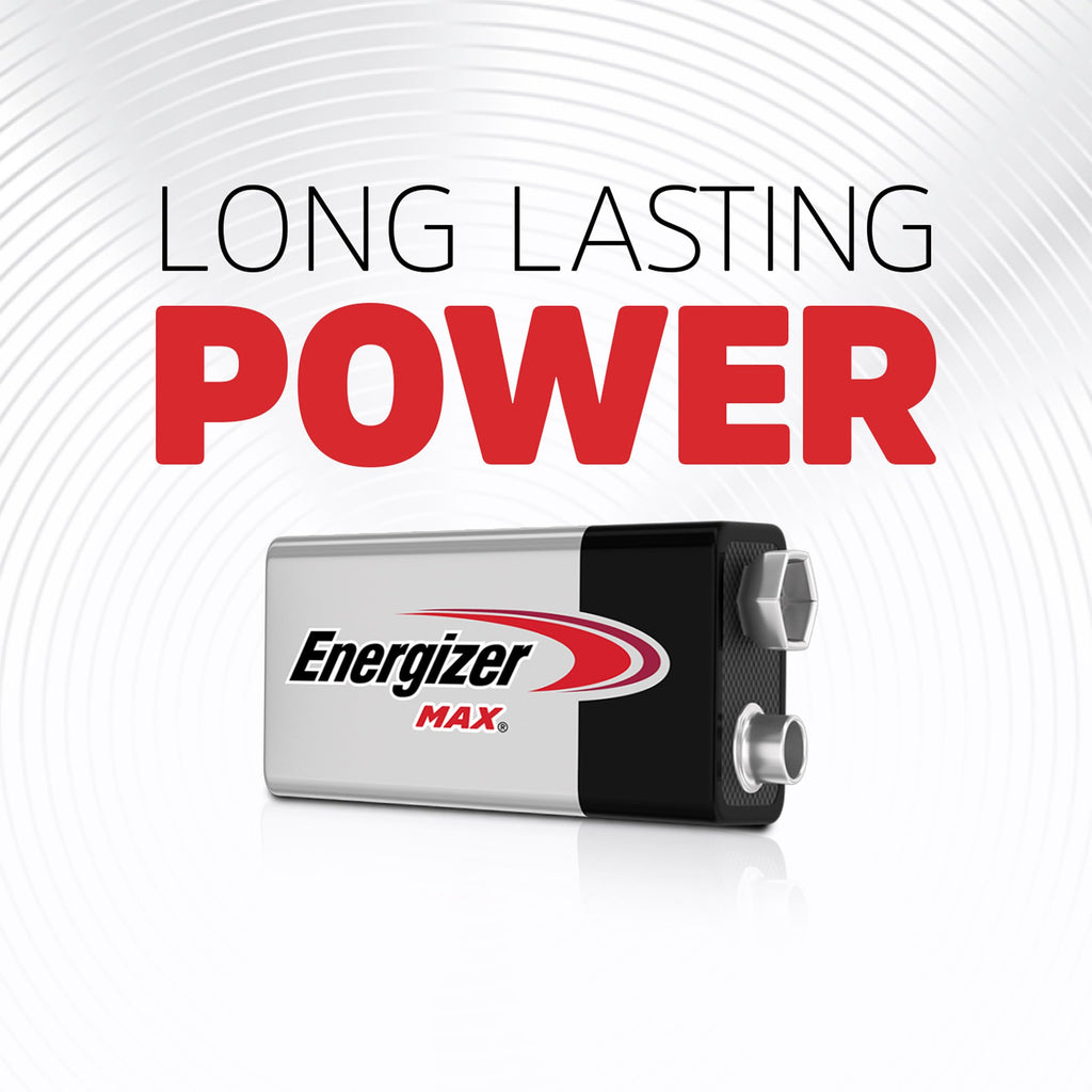Energizer Max D Batteries (4 Pack) - 1.5V Battery LR20 - Long Lasting Power