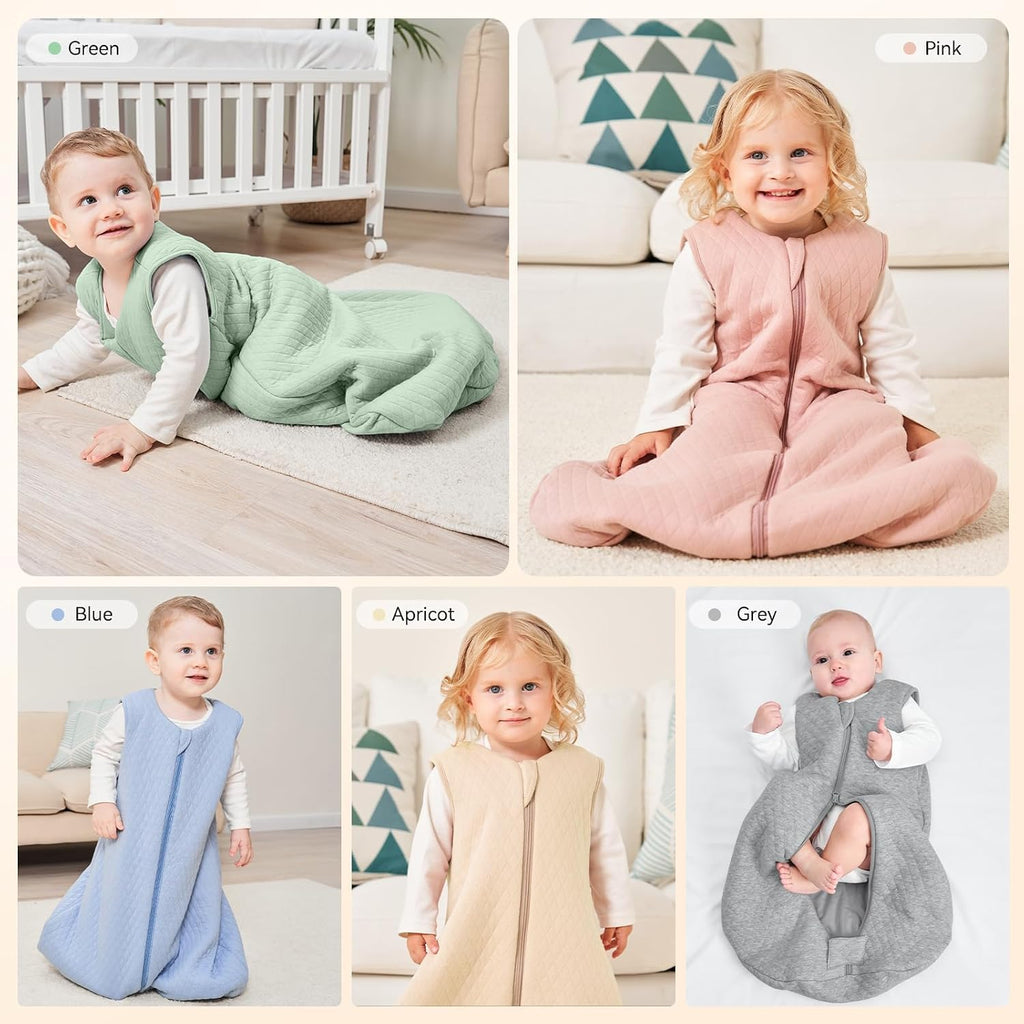 Yoofoss Baby Sleeping Bag 2.5 Tog 12-18 Months Grey