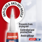 Loctite Precision Super Glue, Clear Fast-Setting Liquid Adhesive, 1 x 5 g