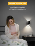 L LOHAS LED Night Light Plug in, Night Lights Plug into Wall, Soft White