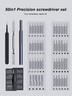 AXTH 25-in-1 Small Precision Screwdriver Set, Professional Magnetic Mini Repair Tool Kit for Phone, Computer, Watch, Laptop, Macbook, Ring Doorbell, Eyeglass, Electronic, [Bearing Steel] Screw Driver