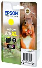Epson 378 Black Squirrel Genuine, Claria Photo HD Ink Cartridge, Standard Capacity