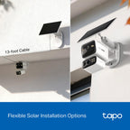 Tapo C615F KIT 2K 3MP Solar Floodlight Outdoor Security Camera Wireless