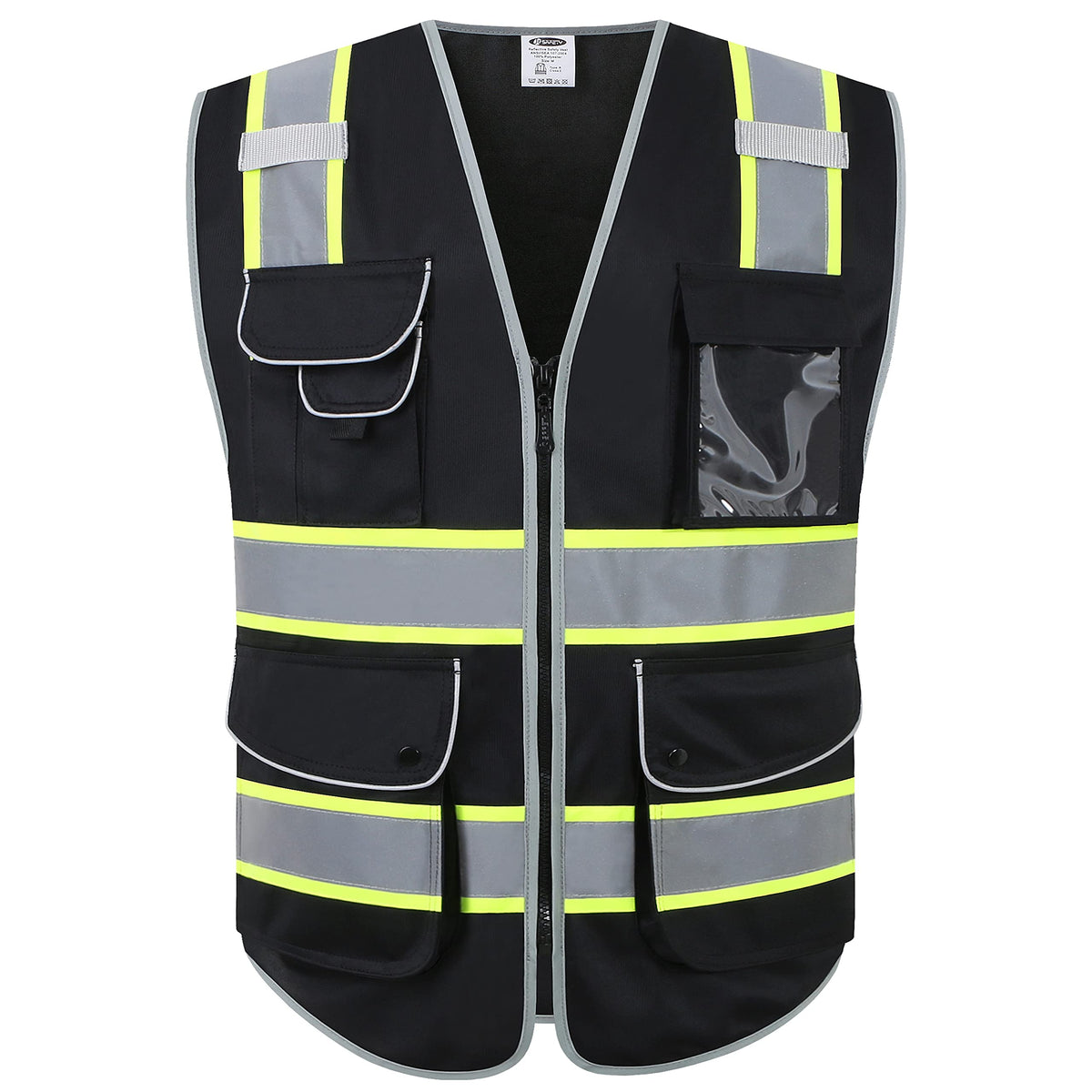 JKSafety Safety Vest for Men Women Reflective Hi Vis JK150 Green 3XL