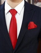 yenlk Men's Classic Necktie, Formal Tie for Weddings, Business and Prom