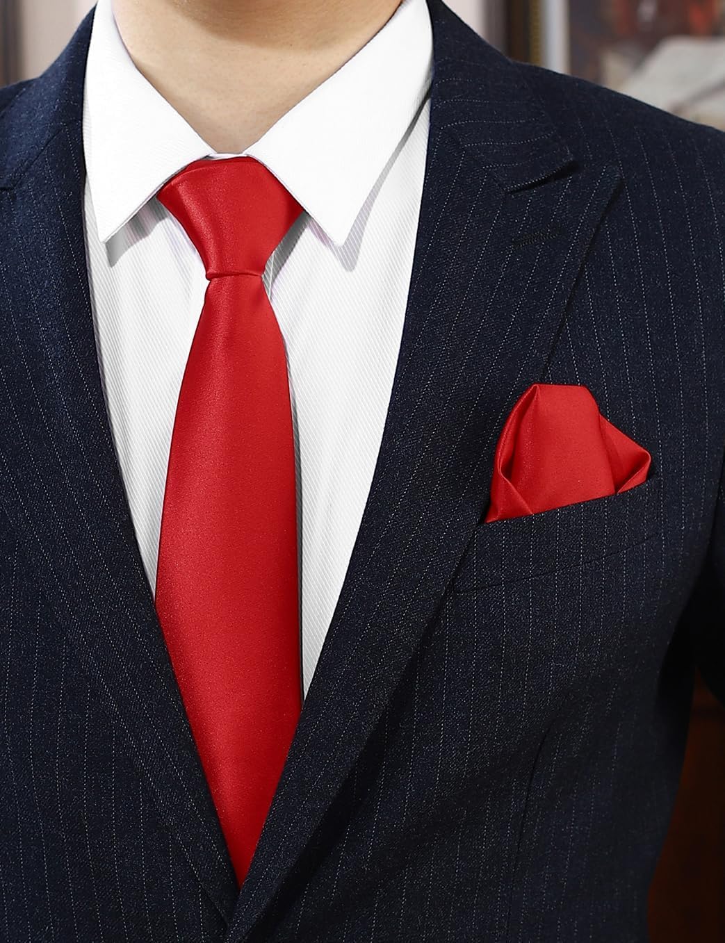 yenlk Men's Classic Necktie, Formal Tie for Weddings, Business and Prom