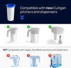 Culligan ZeroWater Replacement Water Filter Removes PFAS 6-Pack