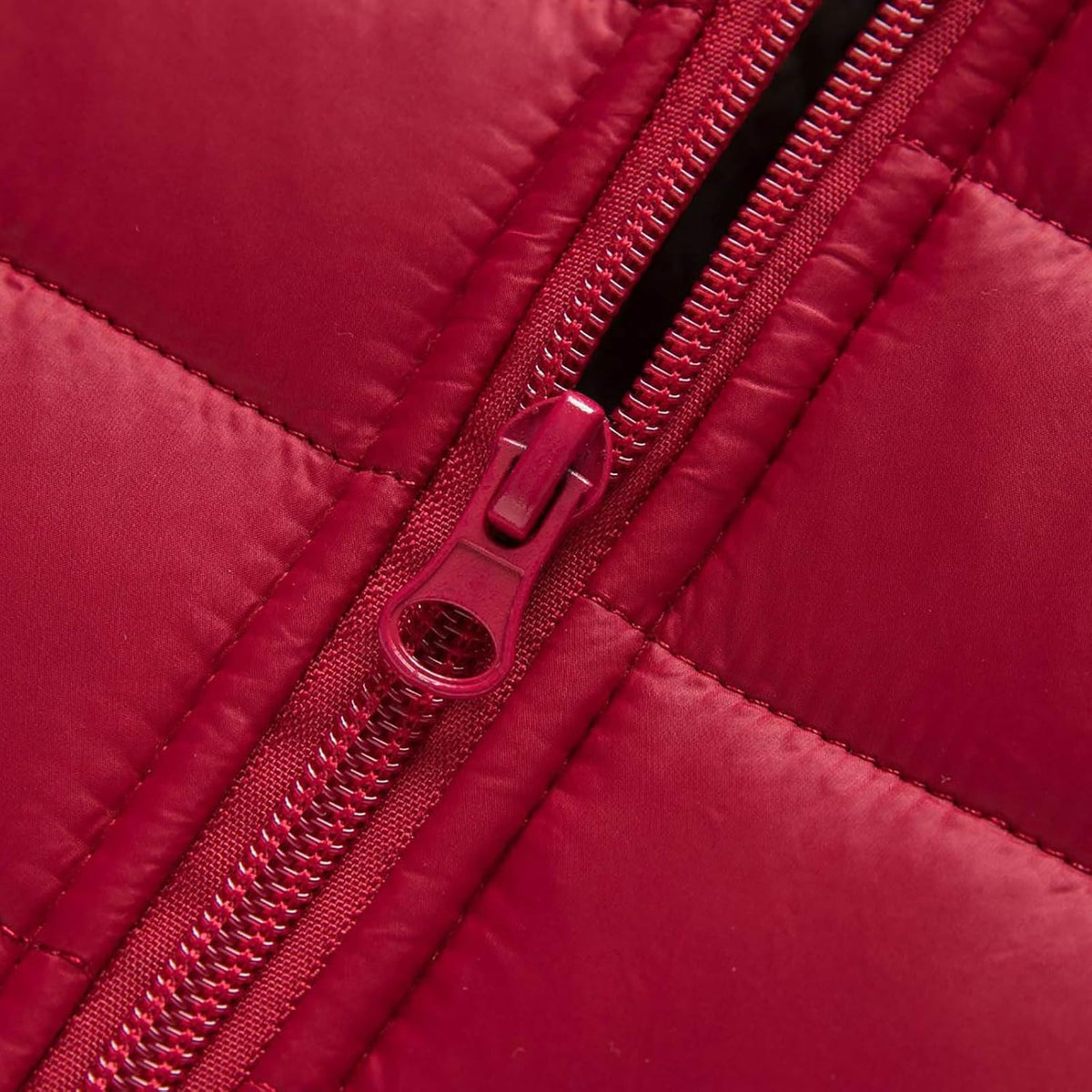 Men Winter Warm Down Jacket Long Sleeve Quilted Coats Casual Puffer Jackets Mens Outdoor Ski Hiking Windproof Stand Collar Full Zip Outwear Solid Color Thermal Coat
