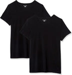 Amazon Essentials Women's Regular-Fit Short-Sleeve Crewneck T-Shirt, Multipacks