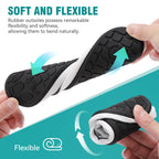 Water Shoes for Women Men Quick-Dry Beach Swim Socks with Non-Slip Sole