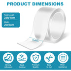 Draft Excluder Tape for Windows Doors, Removable Weather Seal, 3.5cm x 10m