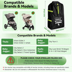 Pram Bag for Airplane, Baby Travel Essentials, Stroller Bag 119H*61W*38D cm