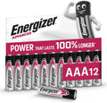 Energizer Advanced - AAA Batteries (12 Pack) Up To 100% Longer Lasting