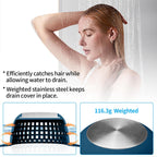 Aluvor Shower Drain Hair Catcher Bathtub Drain Cover Sink Drain Protector