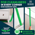 THE ORIGINAL Radiator Cleaner Brush 115cmI Long Radiator Brush for Cleaning