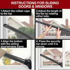 AceMining Door Security Bar, Patio Door Lock, 20-50 in
