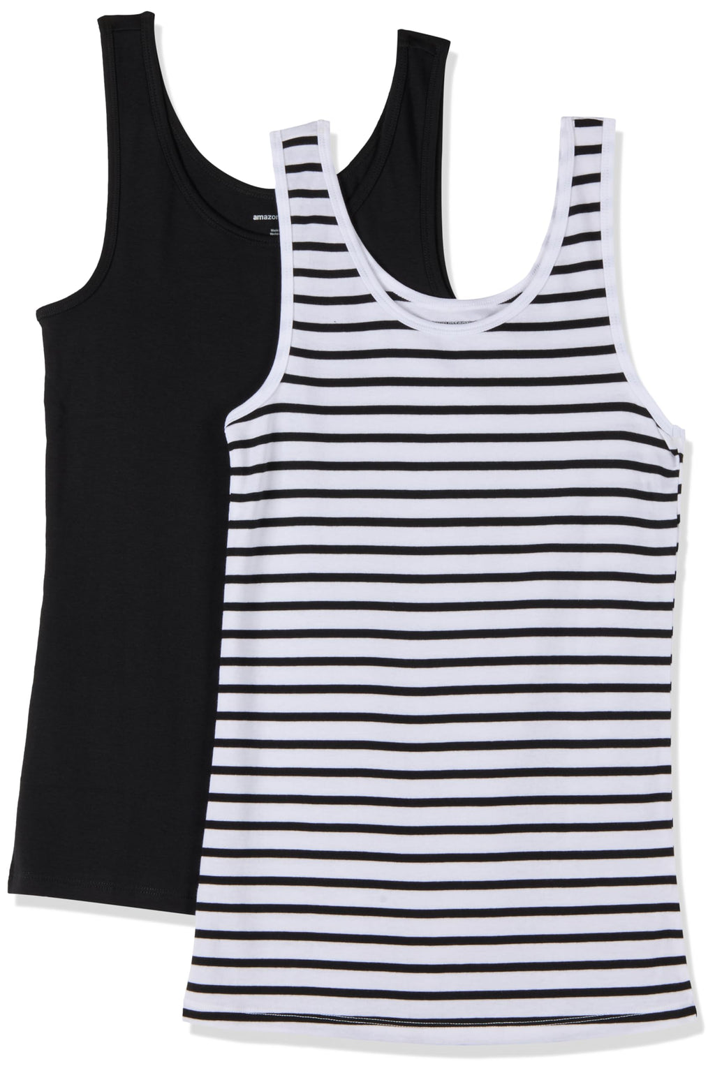 Amazon Essentials Women's Slim-Fit Vest, Pack of 2