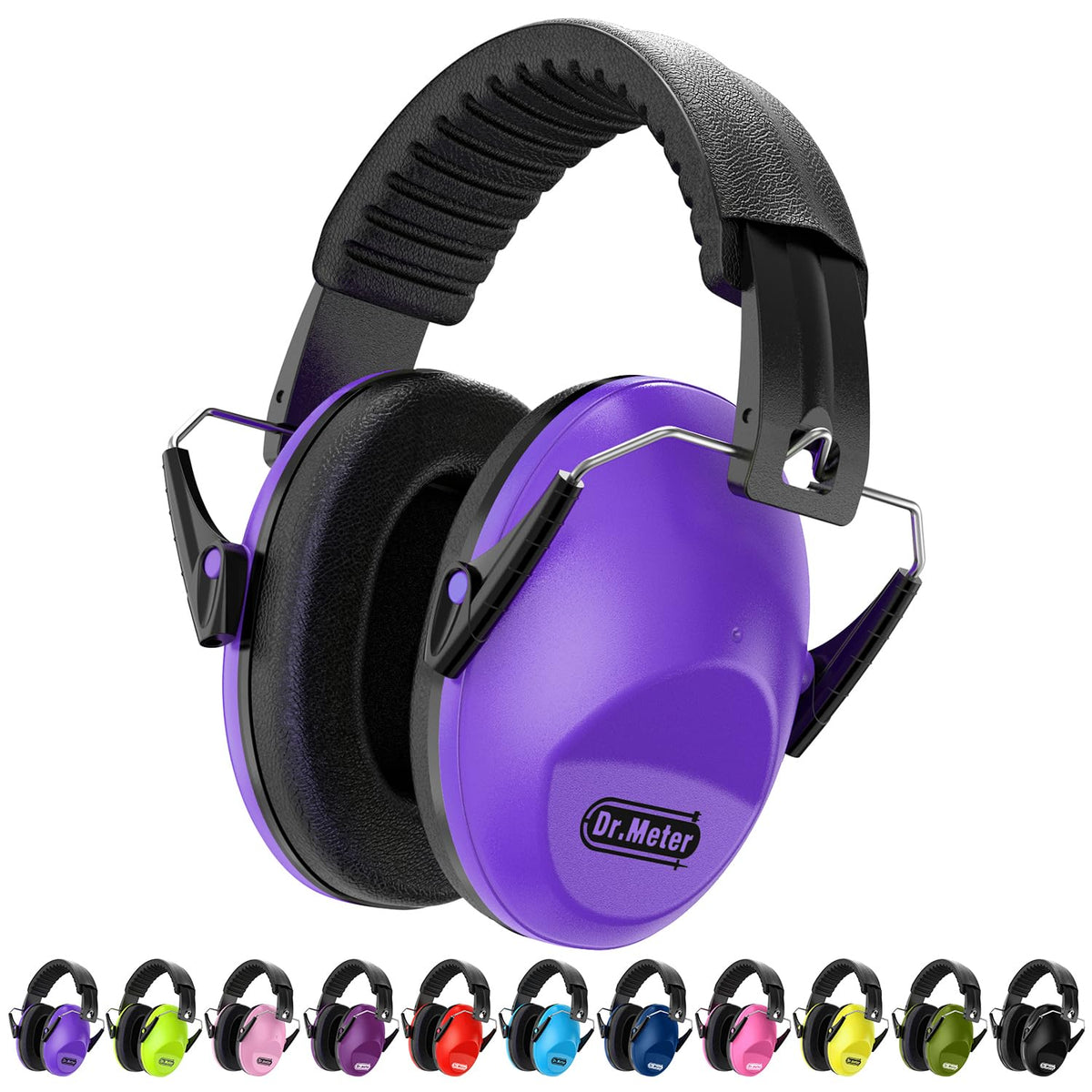 Dr.meter EM100 Noise Cancelling Headphones for Kids Adults, Ear Muffs
