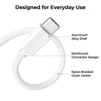 BASESAILOR USB A to USB C Charger Cable 3Pack 0.5/1/2M Black