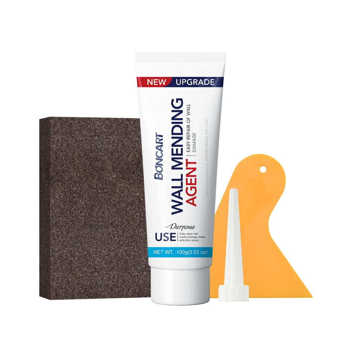Drywall Repair Kit, 2-Pack Wall Mending Agent, Wall Spackle with Tools