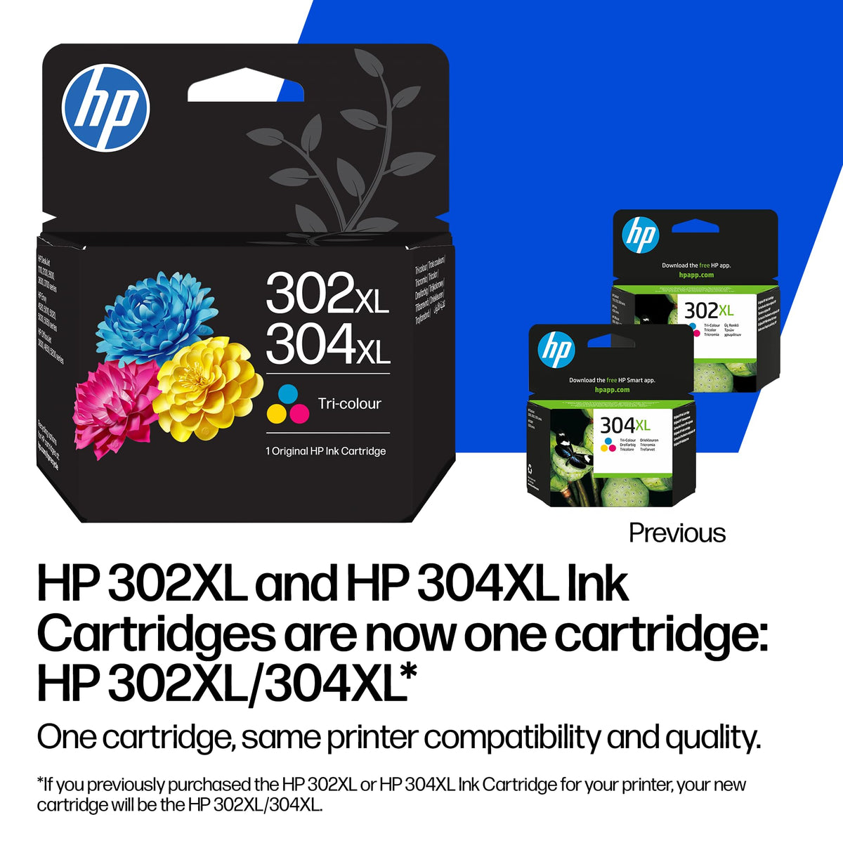HP 302XL/304XL Black Original Ink Cartridge, High Yield
