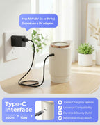 Water Jug Pump for 5 Gallon Bottle – Portable Electric USB-C Charging Dispenser, Dual Powerful Motors, Fast Flow, Fits 2-5 Gallon Jugs – Ideal for Home, Office, Camping, RV, Beige