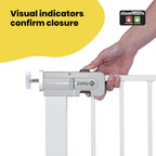 Safety 1st SecureTech Gate, Baby Stair Gate 73–80 cm, White