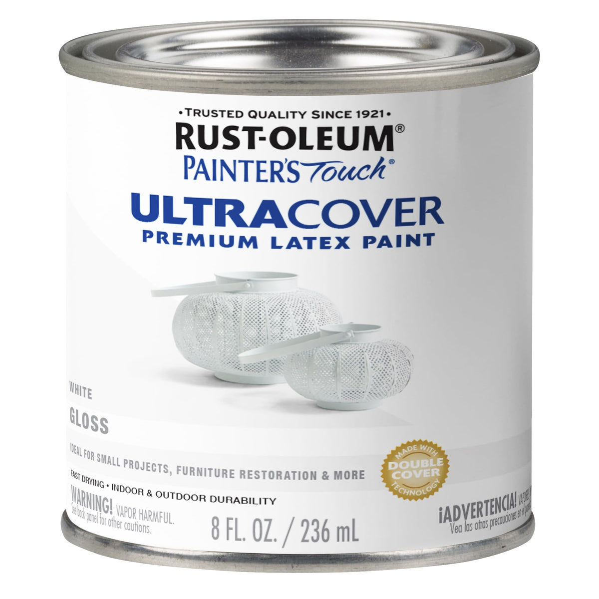 Rust-Oleum Painter's Touch Latex Brush-On Paint, Flat Black