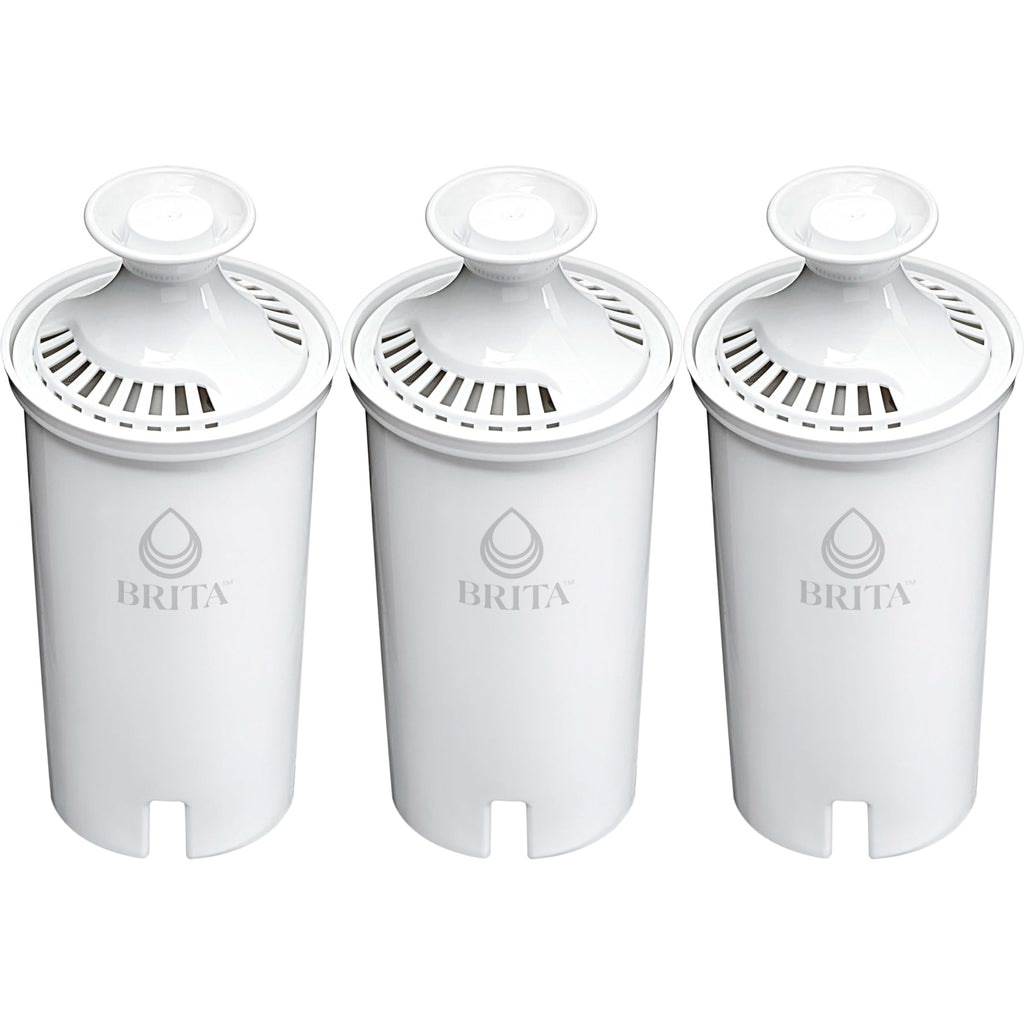 Brita Standard Pitcher and Dispenser Replacement Water Filters, White, 4