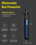 HOTO 25-Piece Upgraded Electric Screwdriver Kit, Cordless Screwdriver