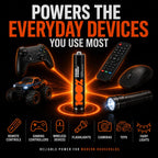 100PP AA Batteries 40 Pack | Alkaline 1.5V, 10-Year Shelf Life