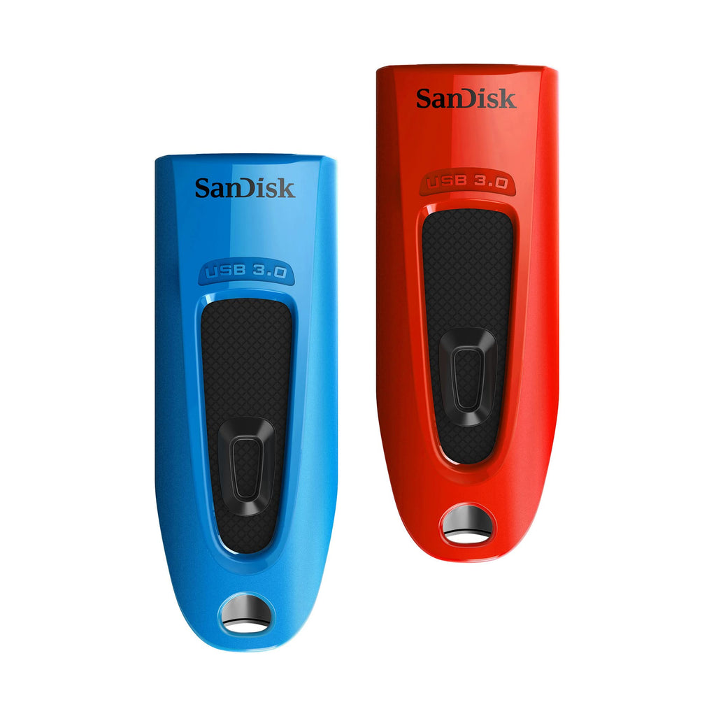 SanDisk Ultra 64GB USB Flash Drive USB 3.0 up to 130MB/s Read - Pack of 3