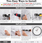 AceMining Broom Holder Wall Mount, 5 Racks 4 Hooks Heavy Duty Mop Organizer