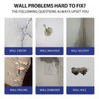 Drywall Repair Kit, 2-Pack Wall Mending Agent, Wall Spackle with Tools