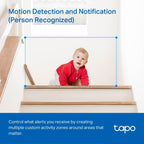 Tapo C200P2 2-Pack Full HD Indoor Security Camera Pet Camera House Security