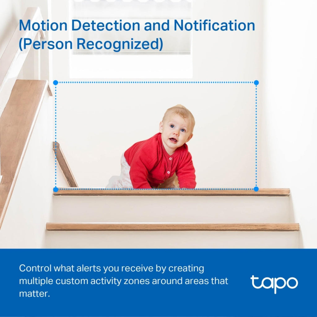 Tapo C200P2 2-Pack Full HD Indoor Security Camera Pet Camera House Security