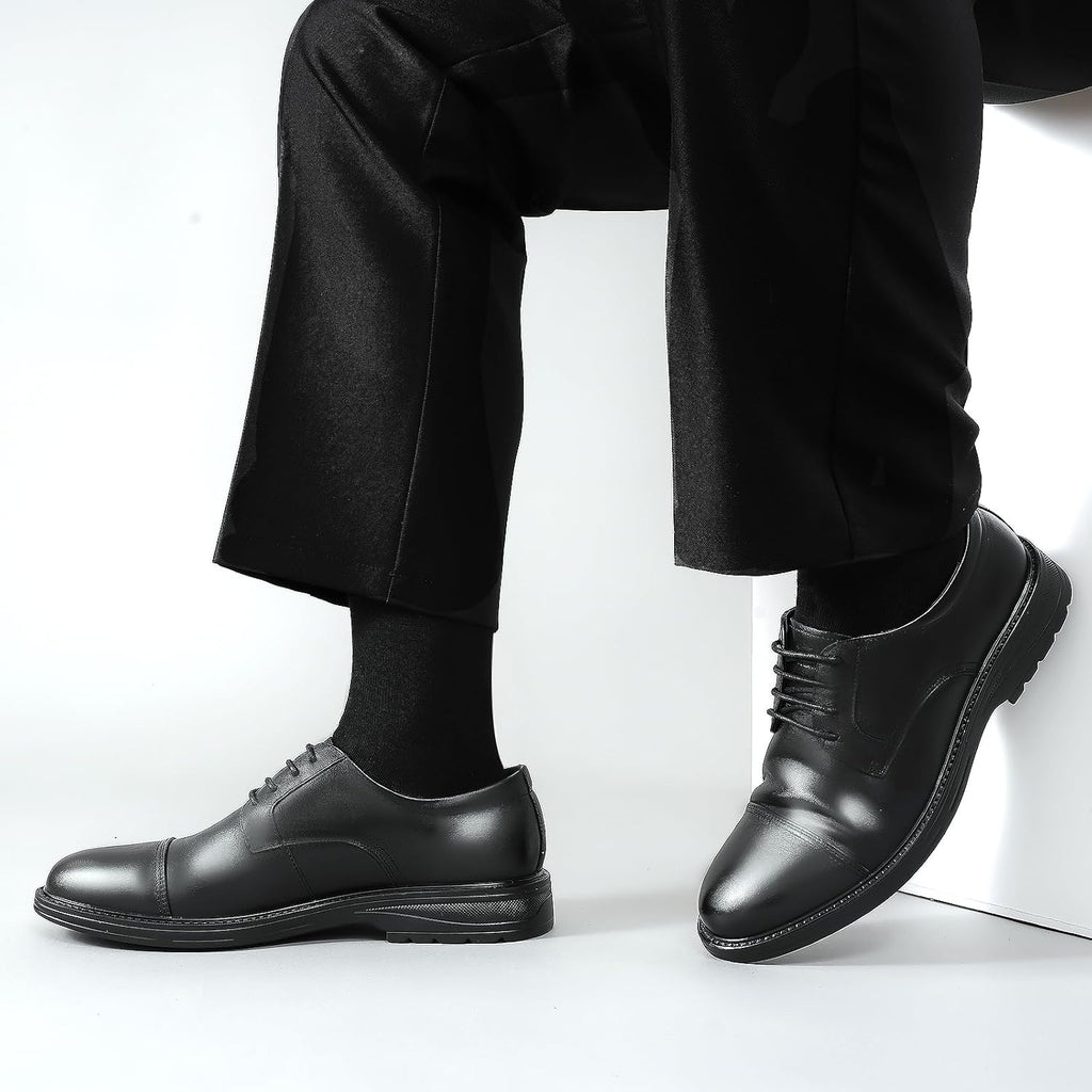 Cirorld 6/10 Pairs Mens Black Socks, Breathable Causal Cotton Socks Men