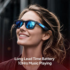 OhO Open Ear Smart Glasses, UV400 Z87.1 Lightweight Bluetooth Sunglasses